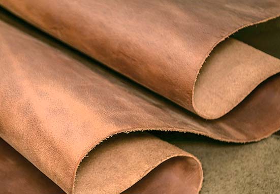 Natural leather